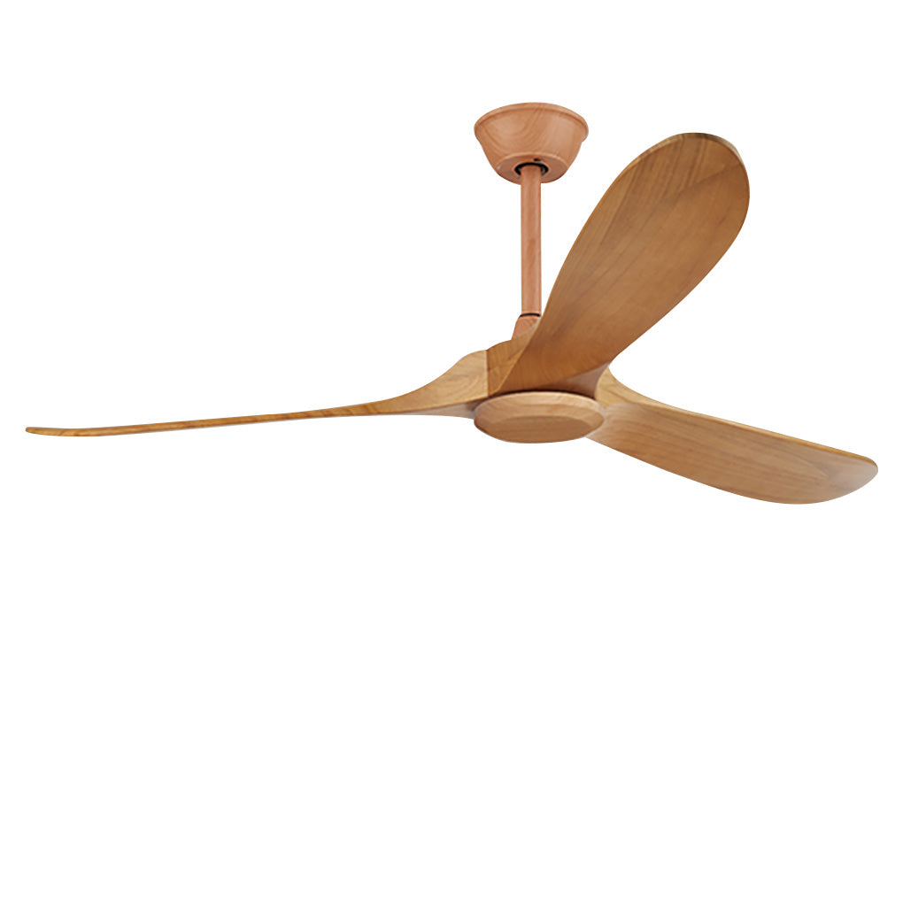 WINTERBOURNE WOODEN SILENT DIMMER CEILING FAN WITH INTEGRATED LIGHTING