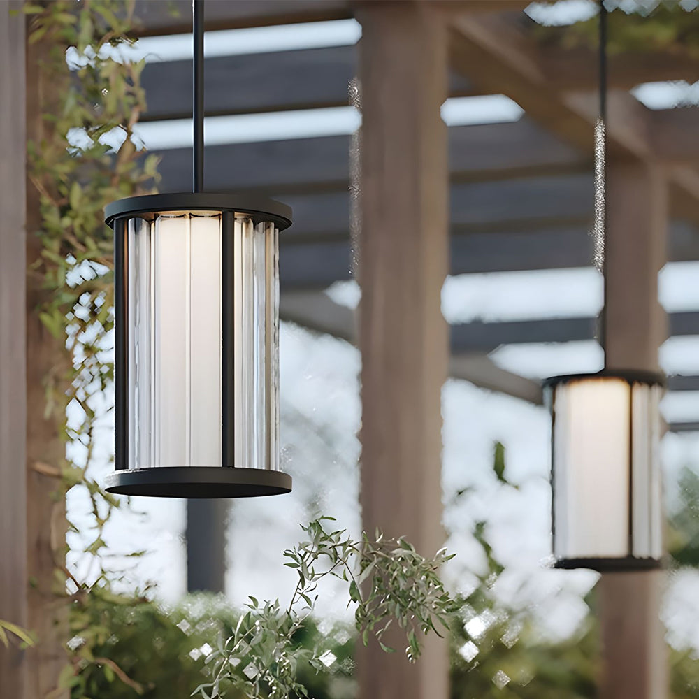 WINTERBOURNE SOLAR CYLINDER GARDEN LANTERN