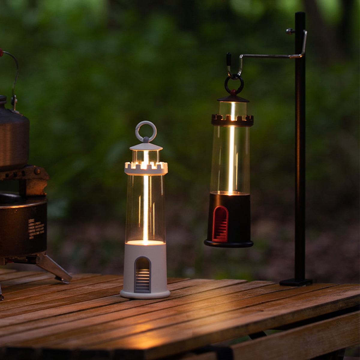 WINDSOR RUGGED OUTDOOR LANTERN, WATER-RESISTANT ILLUMINATOR