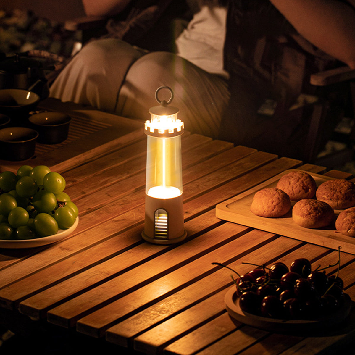 WINDSOR RUGGED OUTDOOR LANTERN, WATER-RESISTANT ILLUMINATOR