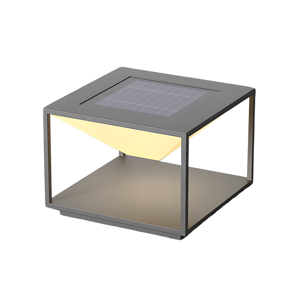 WINTHROP SQUARE STAINLESS STEEL OUTDOOR LANTERN