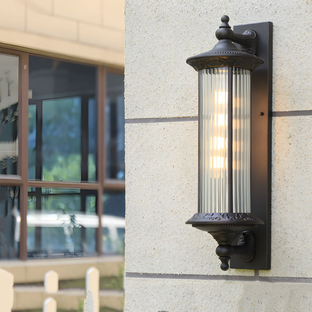 WINTERBOURNE RUSTIC BRONZE OUTDOOR SCONCE LIGHTING