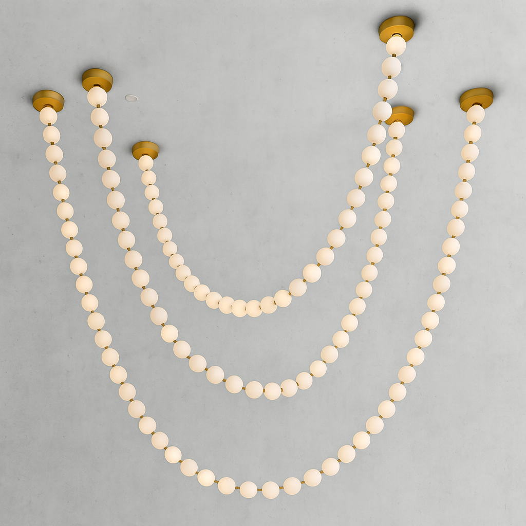 VERLAINE LUSTROUS PEARL DROPLET NECKLACE