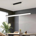 WINDSOR BLACK LINEAR HANGING LIGHT WITH DIMMER, 47.24 INCHES