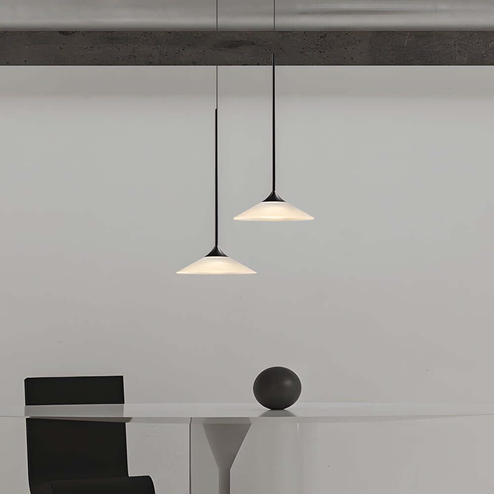 WINTHROP ACRYLIC MINI CONICAL PENDANT LAMP