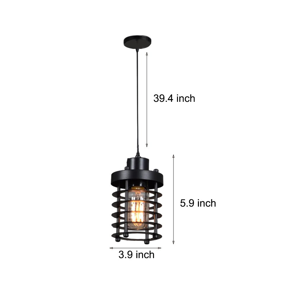 HAWTHORNE METAL CAGE KITCHEN HANGING LIGHT