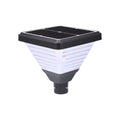 WINCHESTER SOLAR-POWERED LED SQUARE POST LANTERN, 98-IN/118-IN HEIGHT