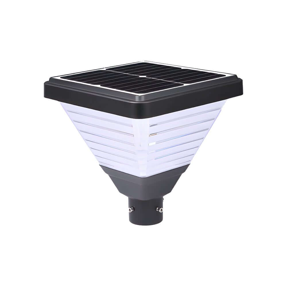 WINCHESTER SOLAR-POWERED LED SQUARE POST LANTERN, 98-IN/118-IN HEIGHT