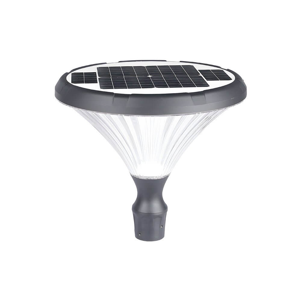 RAVENSHIRE SOLAR STREET LANTERN WITH BLACK POLE