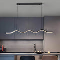 RAVENSCROFT MODERN WAVE SINGLE LED HANGING LIGHT