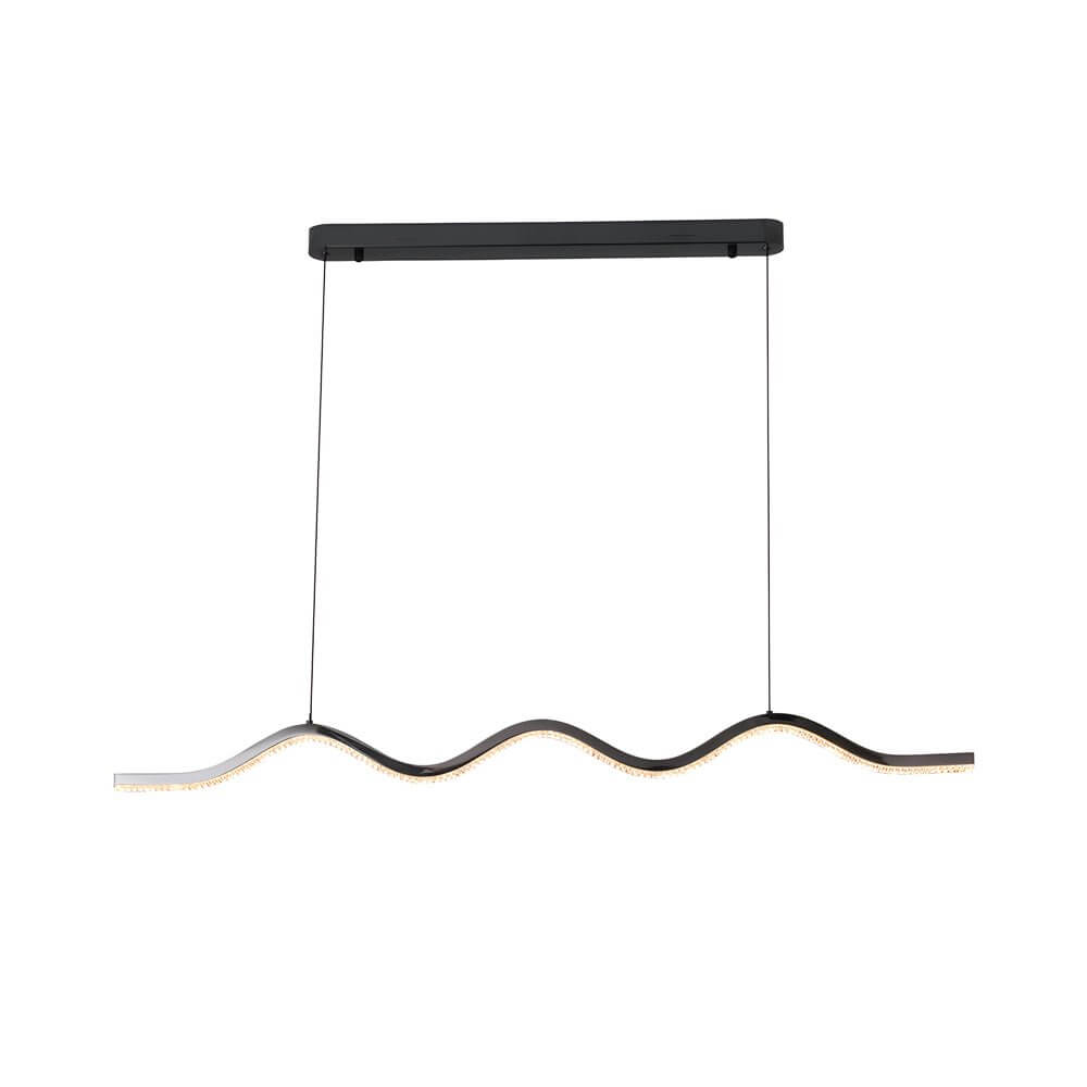 RAVENSCROFT MODERN WAVE SINGLE LED HANGING LIGHT