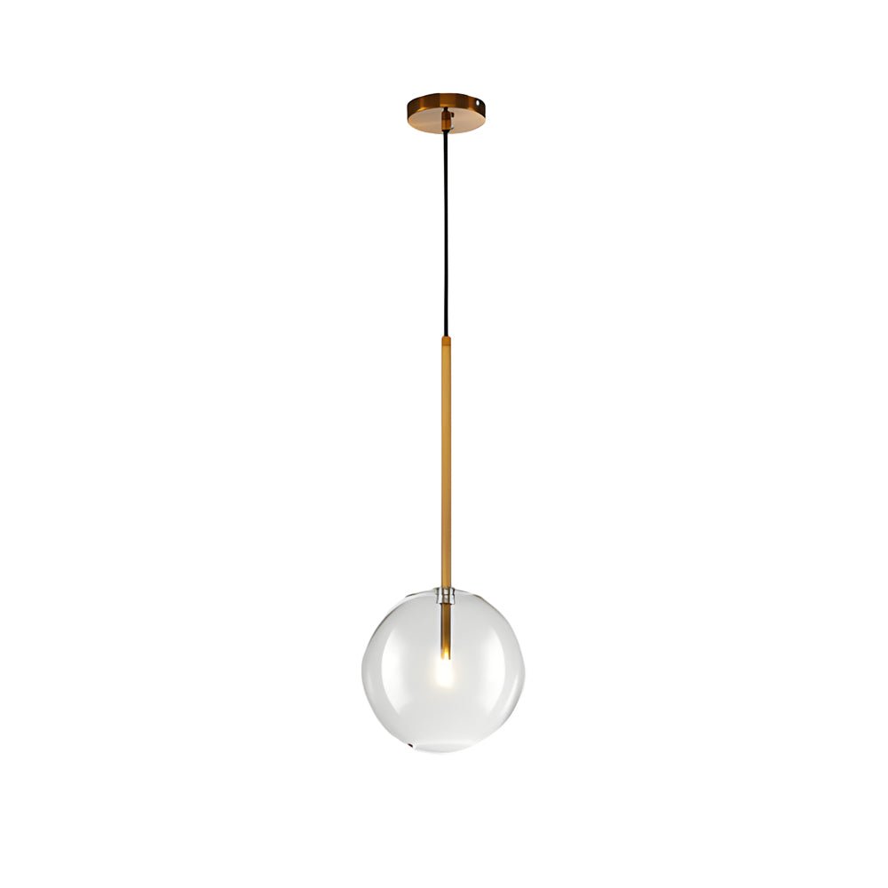 WINTHROP CRYSTAL ORB HANGING LANTERN