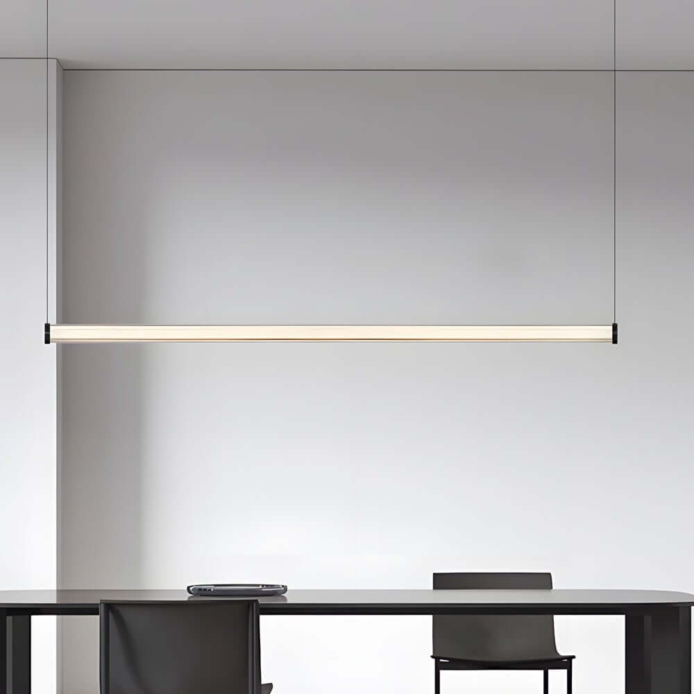 WINTHROP CLEAR GLASS LINEAR ISLAND PENDANT