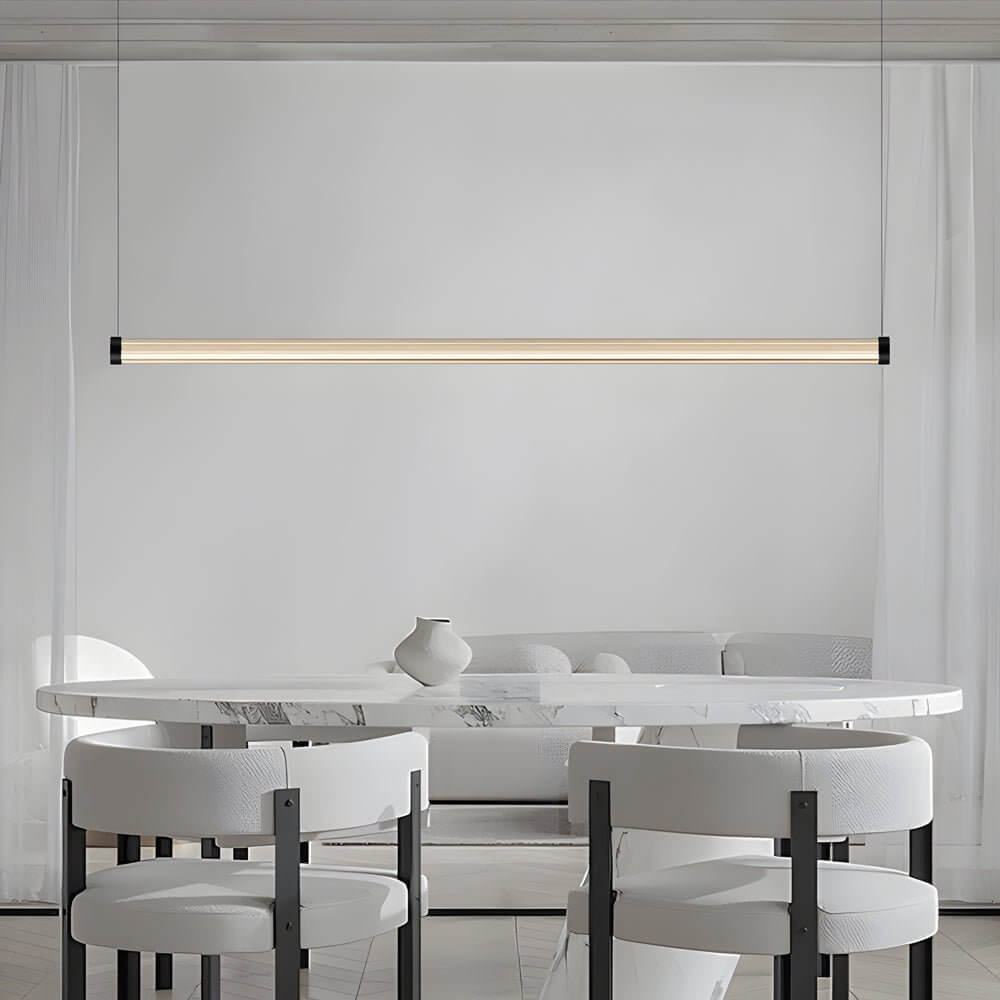 WINTHROP CLEAR GLASS LINEAR ISLAND PENDANT