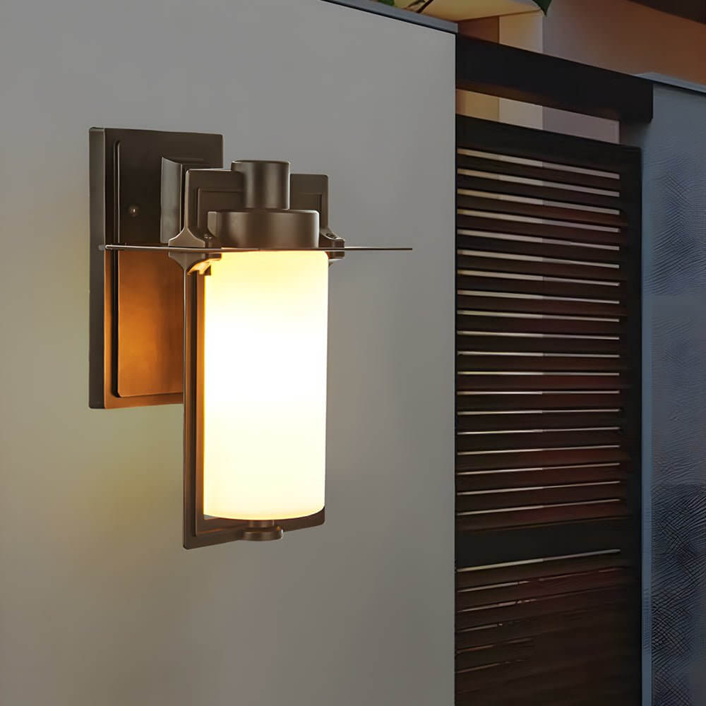 GRIMSBY GLASS OUTDOOR WALL SCONCE