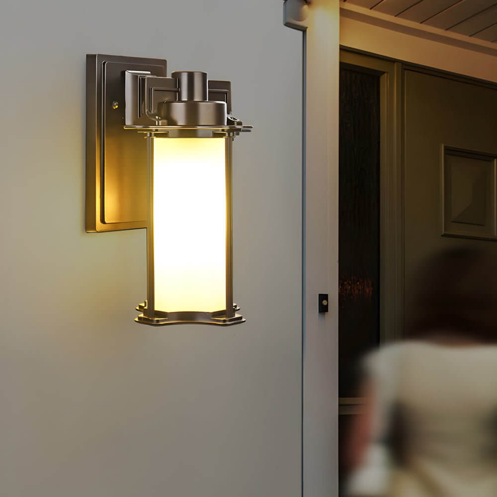 GRIMSBY GLASS OUTDOOR WALL SCONCE