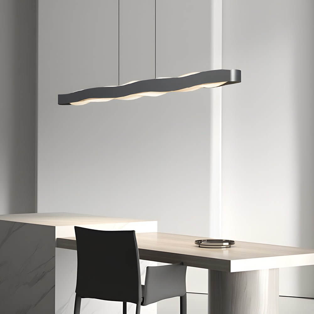 WINDSOR WAVING RIBBON LED HANGING LIGHT