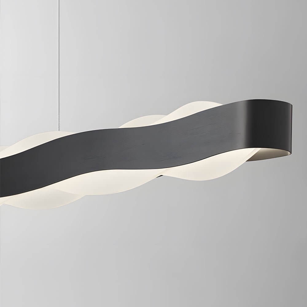 WINDSOR WAVING RIBBON LED HANGING LIGHT