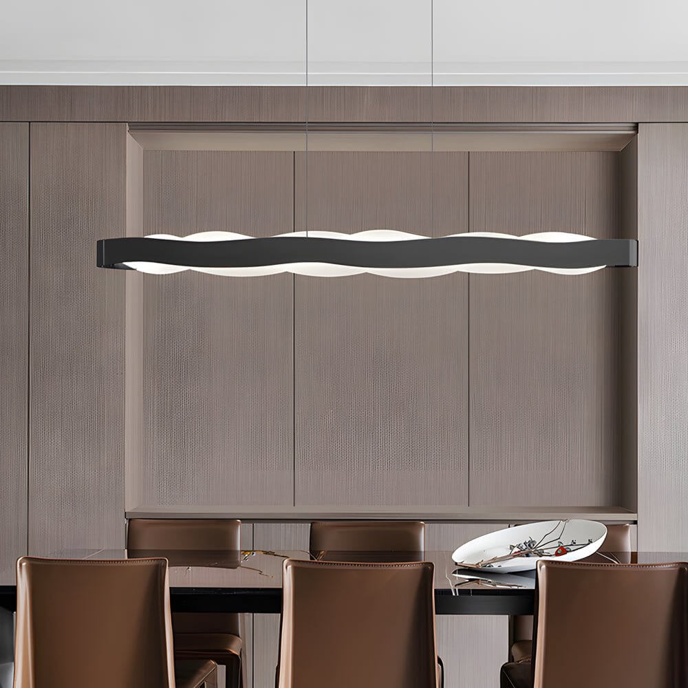 WINDSOR WAVING RIBBON LED HANGING LIGHT