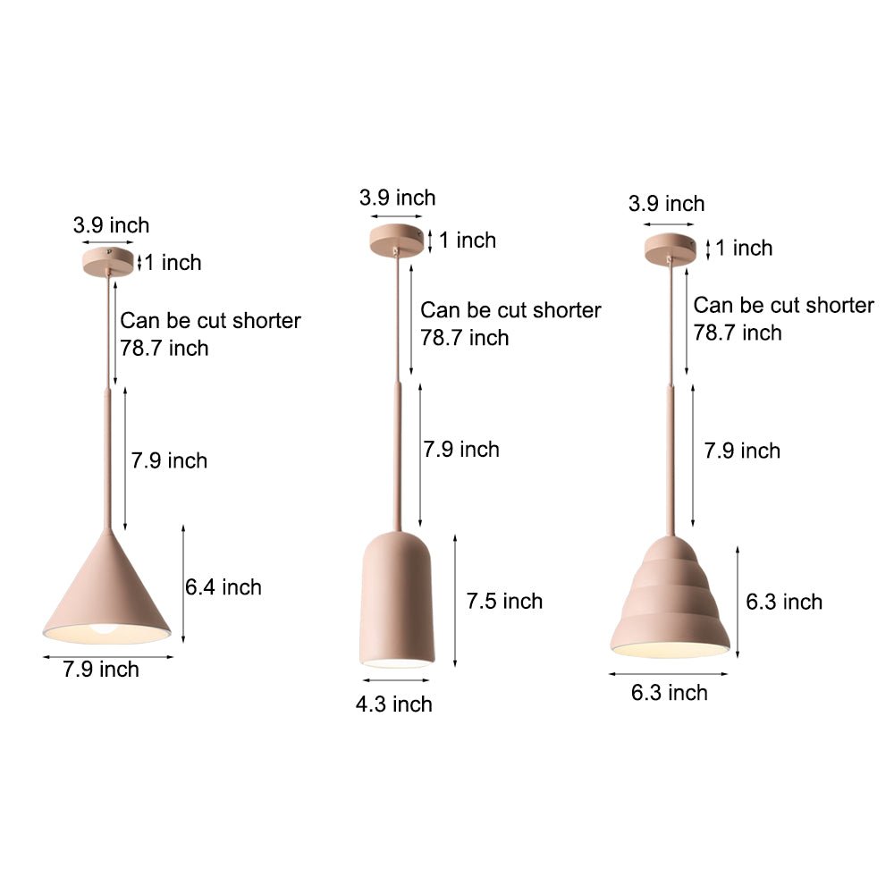 BRISTOL ROSE ARC LIGHTING PENDANT