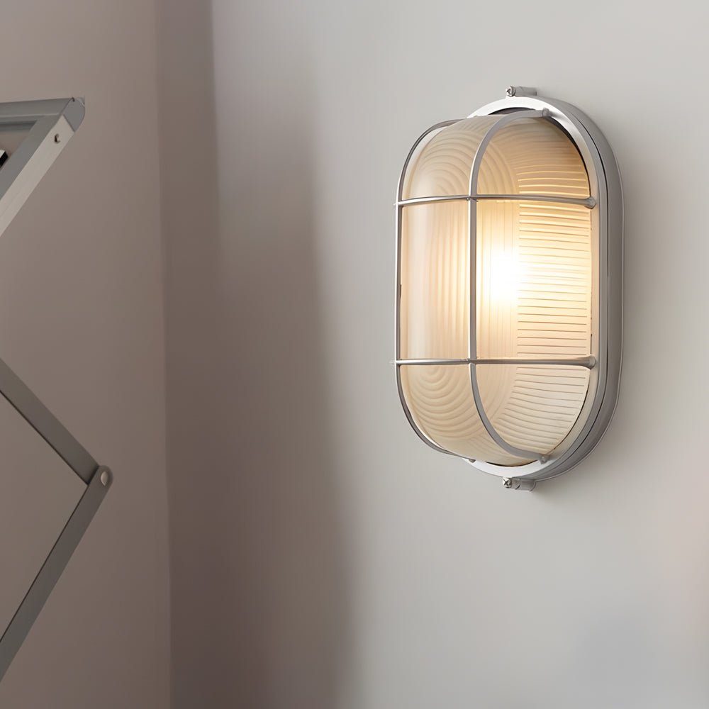 ELMINGTON RETRO OVAL OUTDOOR WALL SCONCE