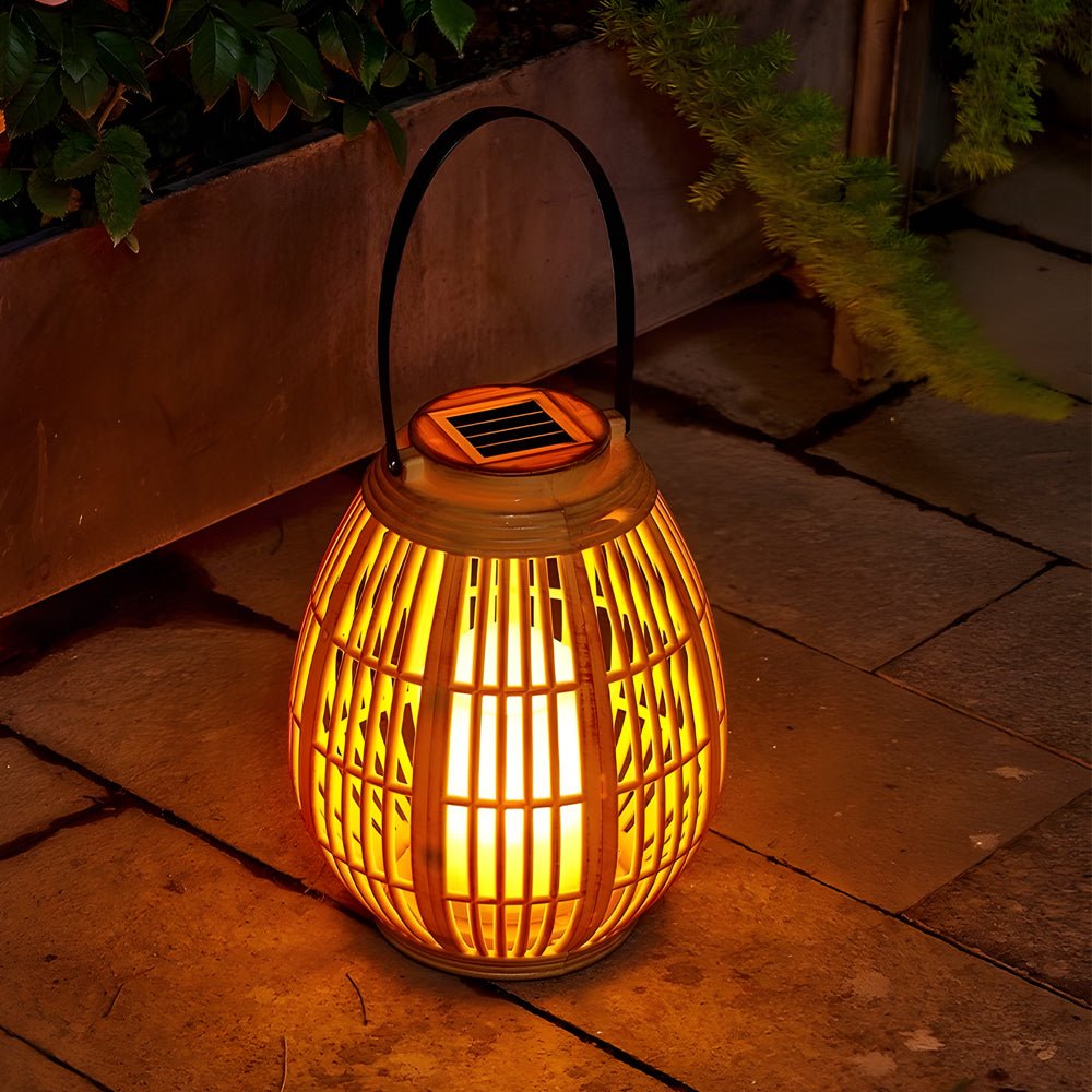 RAVENHALL SOLAR GLOW OUTDOOR LANTERN SET