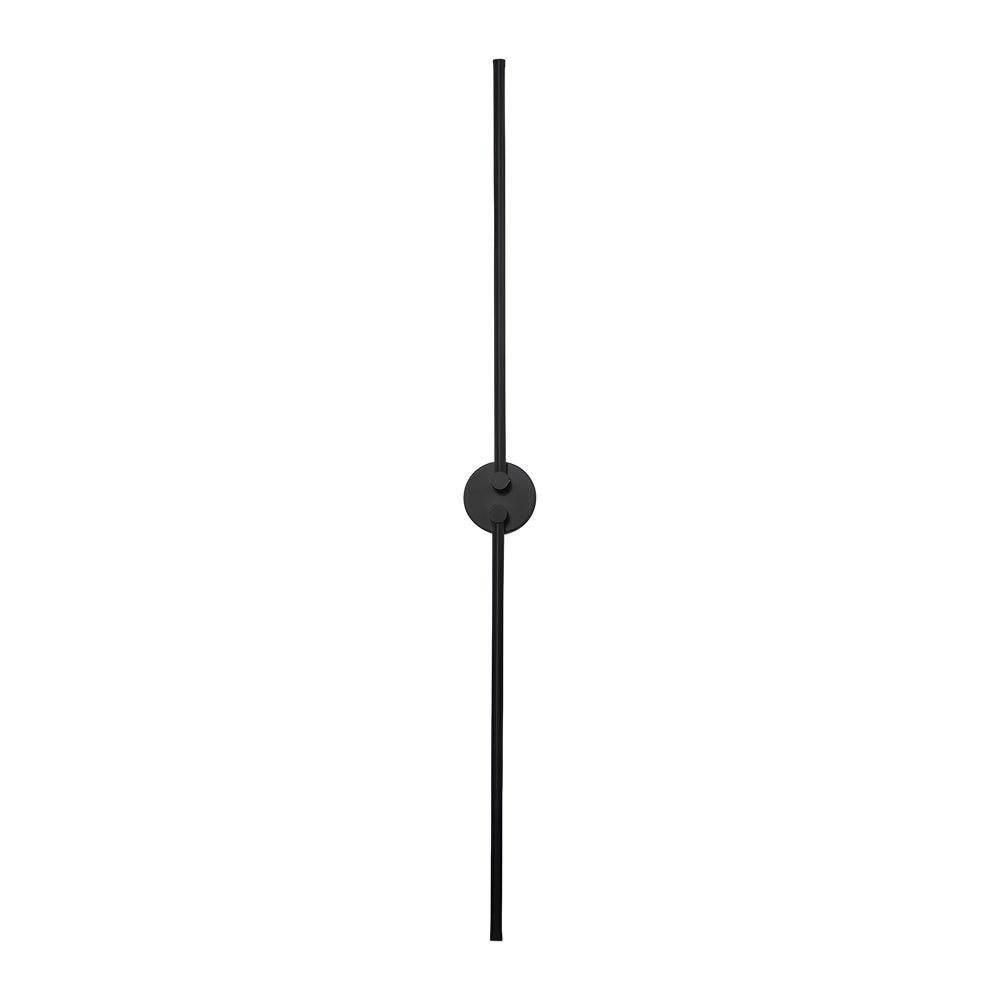 RAVENHALL ROTATING BLACK LED WALL SCONCE