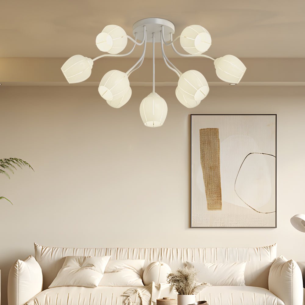 WINDSOR BLOOM TRIPLE DIMMER CEILING LANTERN