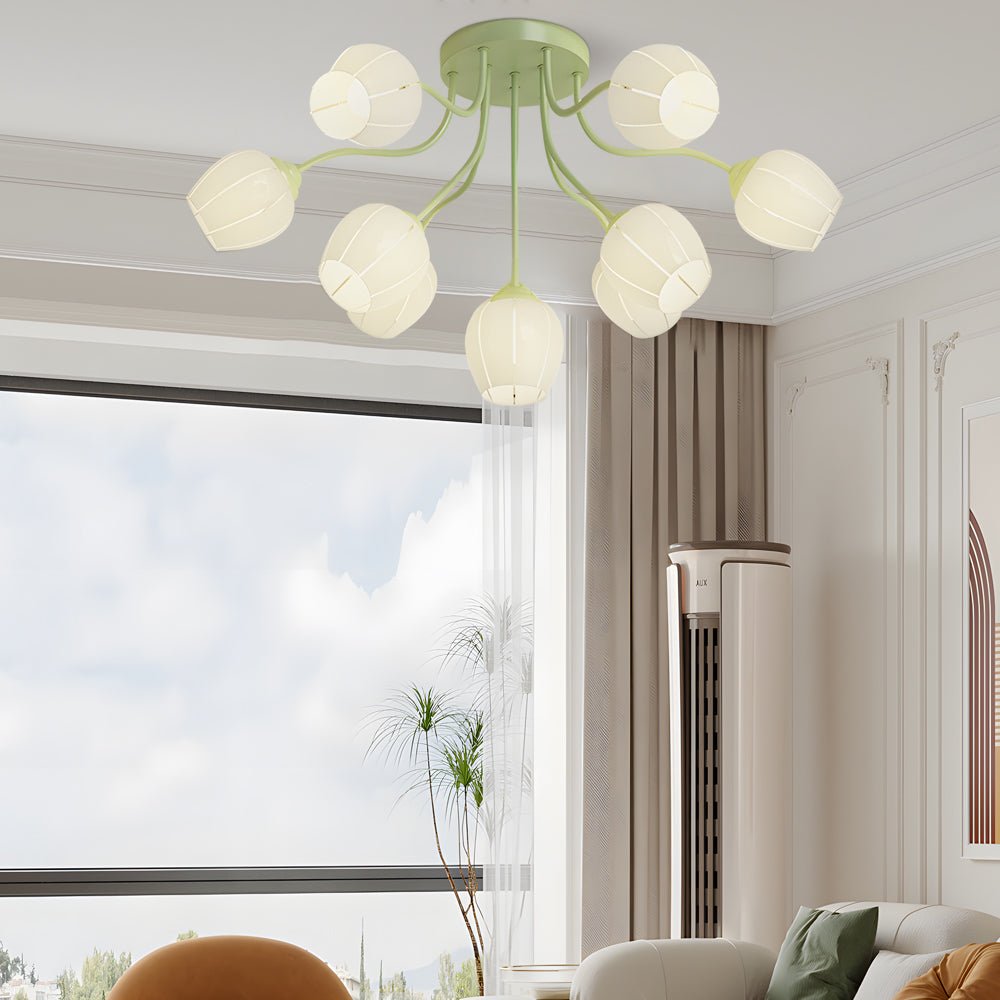 WINDSOR BLOOM TRIPLE DIMMER CEILING LANTERN