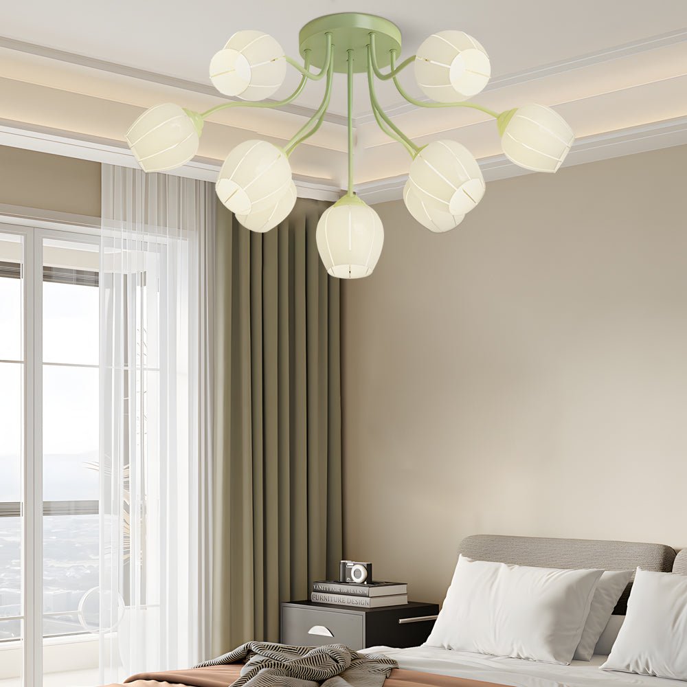 WINDSOR BLOOM TRIPLE DIMMER CEILING LANTERN