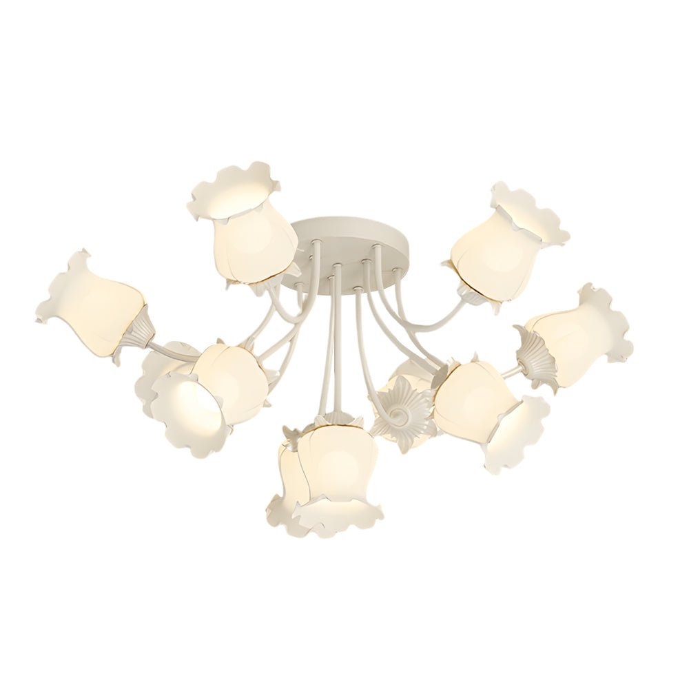 WHITECREST FLORAL TRIO DIMMABLE CEILING LUMINAIRE