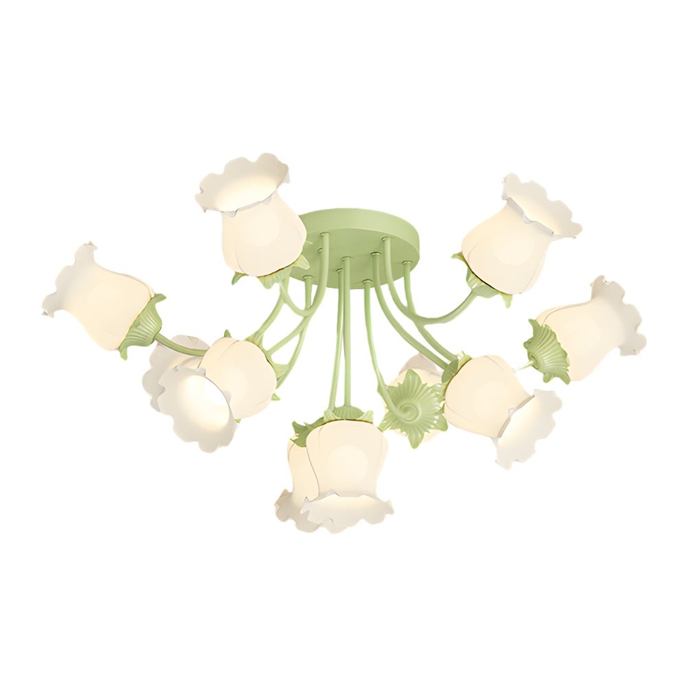 WHITECREST FLORAL TRIO DIMMABLE CEILING LUMINAIRE