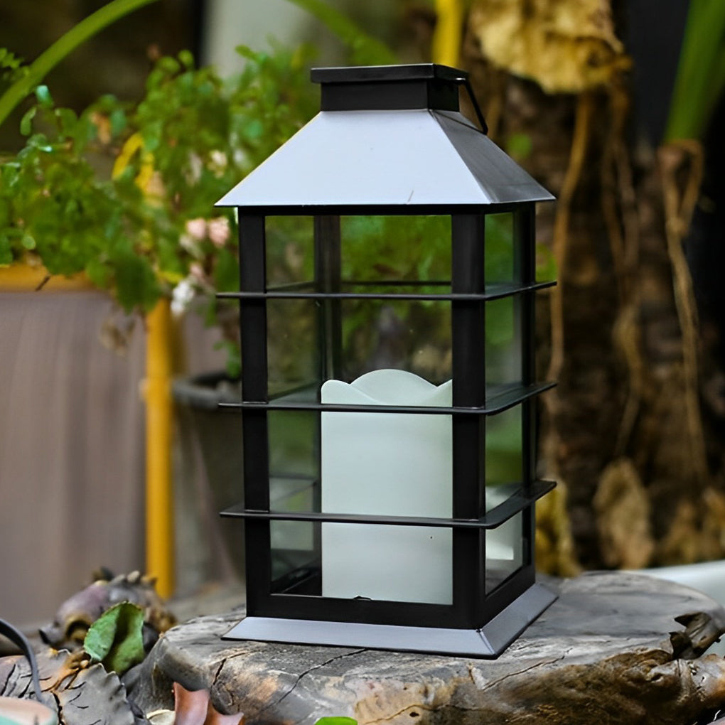 RAVENSCROFT SOLAR ILLUMINATOR - WATER-RESISTANT LED LANTERN FOR OUTDOOR USE