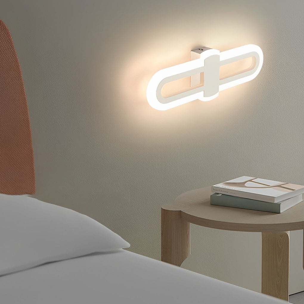 WINTHROP MODERN RECTANGULAR LED WALL SCONCE
