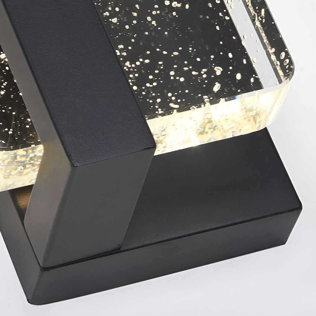 WINDSOR CRYSTAL RAINWATER OUTDOOR SCONCE