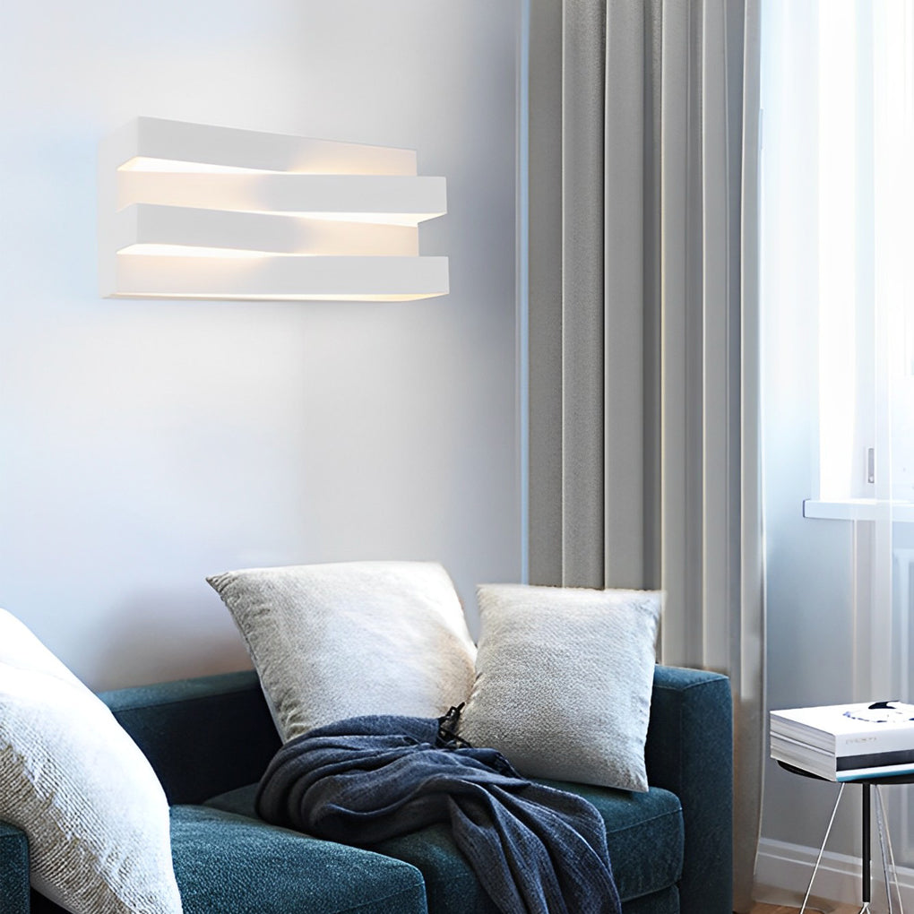 BRAMBLETON MODERN GEOMETRIC LED WALL SCONCE