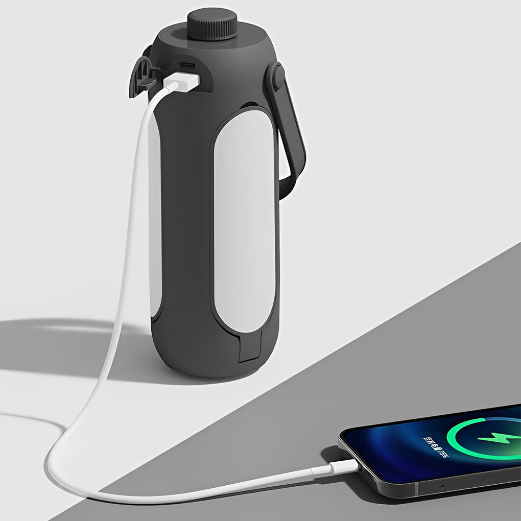 WINTERBOURNE VERSATILE LED CAMPING LANTERN WITH USB CHARGING AND DIMMABLE SETTINGS