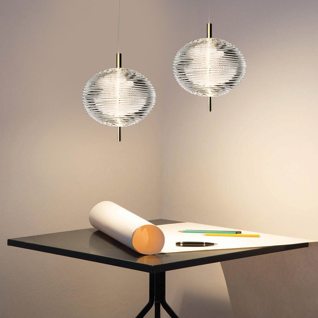 FENWICK IRON AND GLASS NORDIC PENDANT LAMP