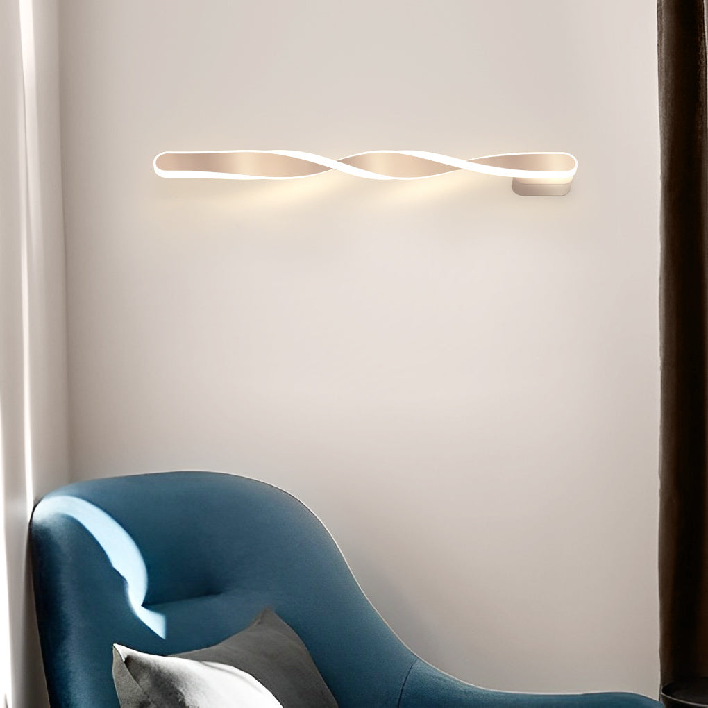 WINTERBOURNE TWISTED LED WALL SCONCE WITH 29W ILLUMINATION