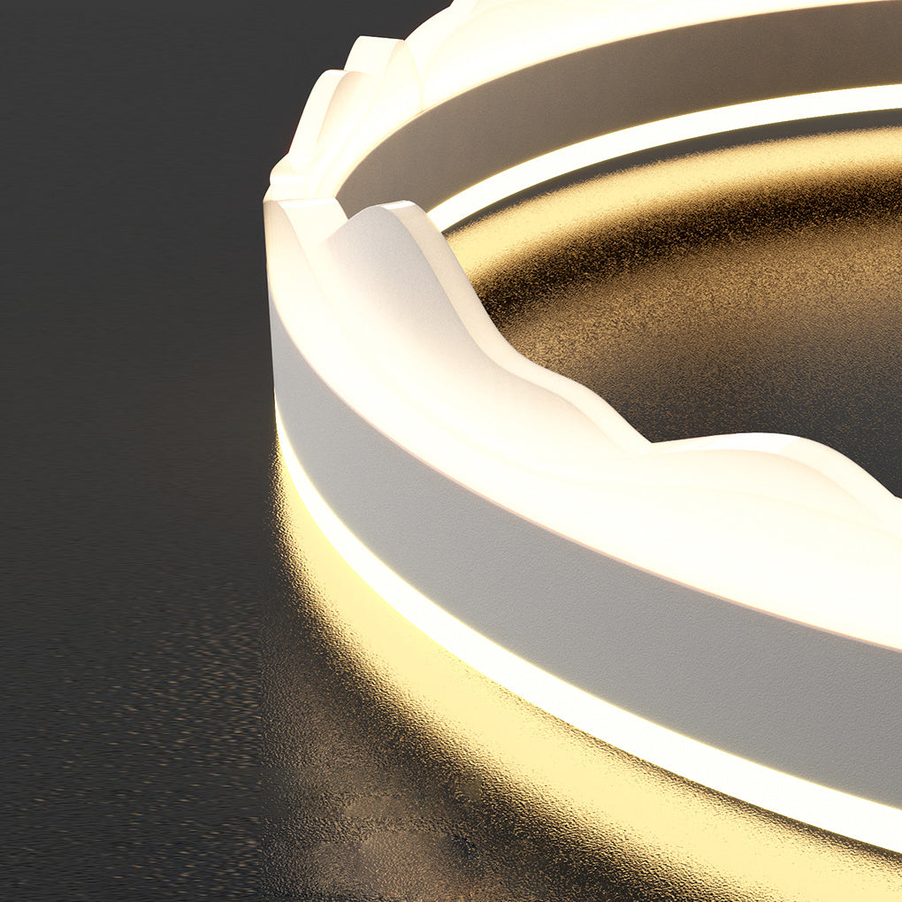 WINTHORPE CIRCULAR DIMMABLE LED CEILING FIXTURE
