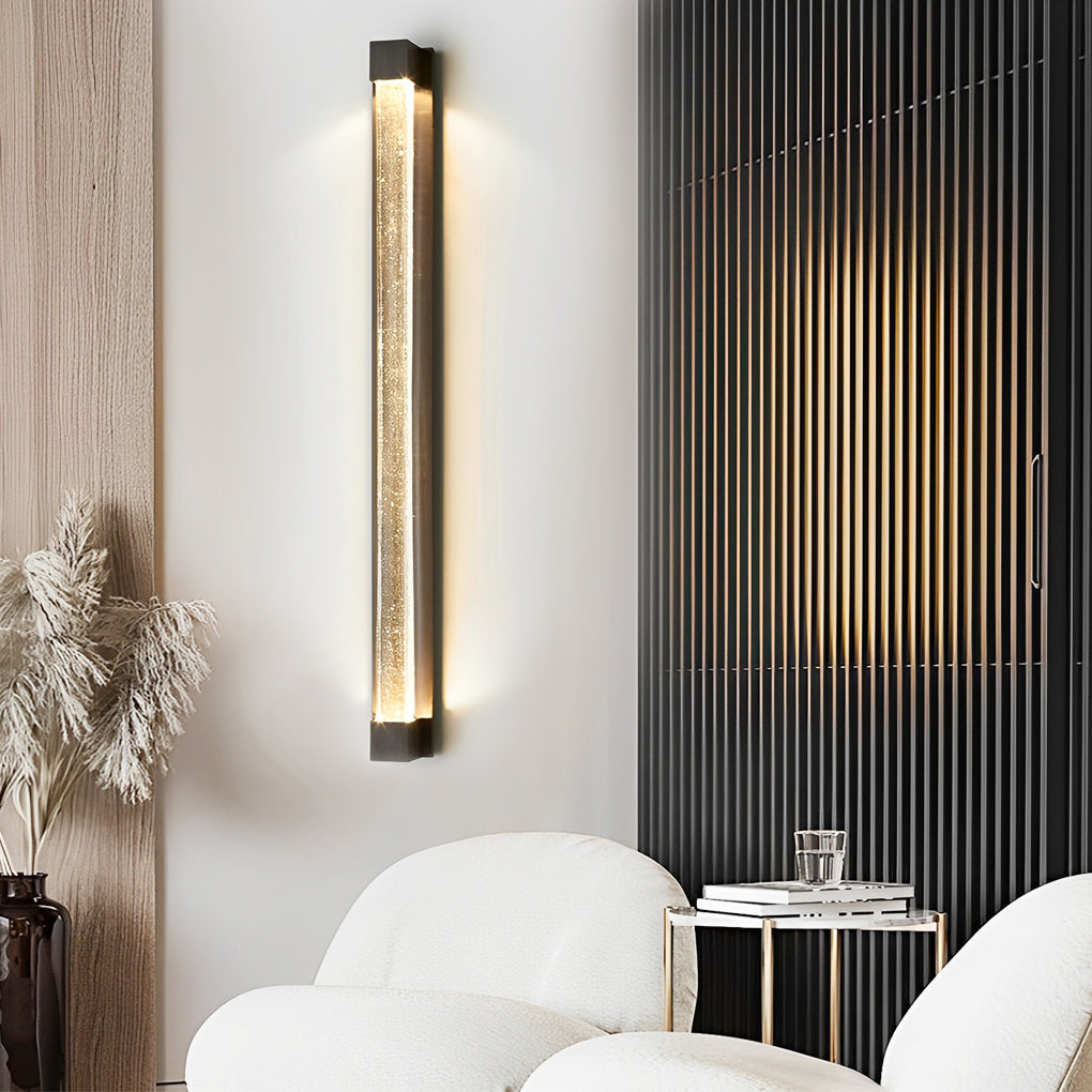 WHITBY CRYSTAL STRIP WALL LANTERN