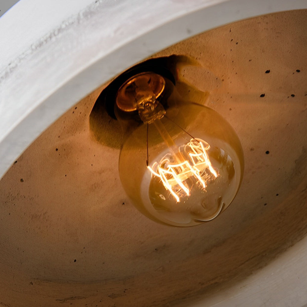WINTHROP CIRCULAR RESIN CEMENT PENDANT LUMINAIRE