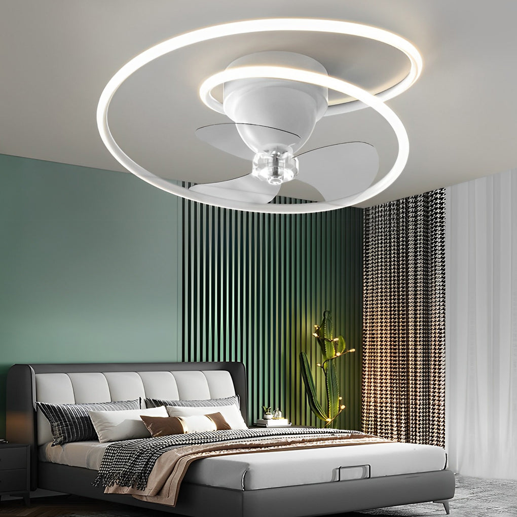 WINDSOR WHIRL 360° LED CEILING LIGHT WITH DIMMING AND TIMER FUNCTION