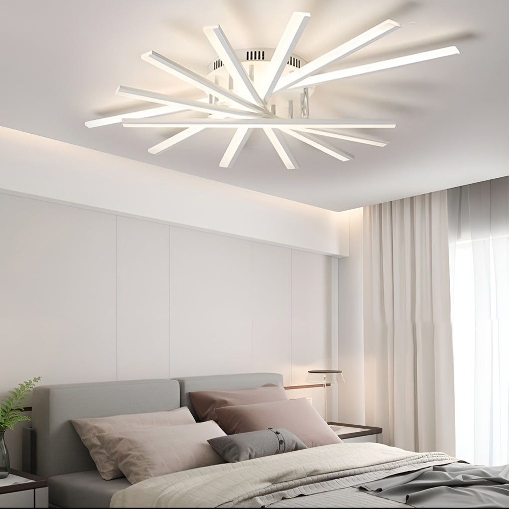WINTERBOURNE STRIPED STEPLESS DIMMER CEILING LANTERN