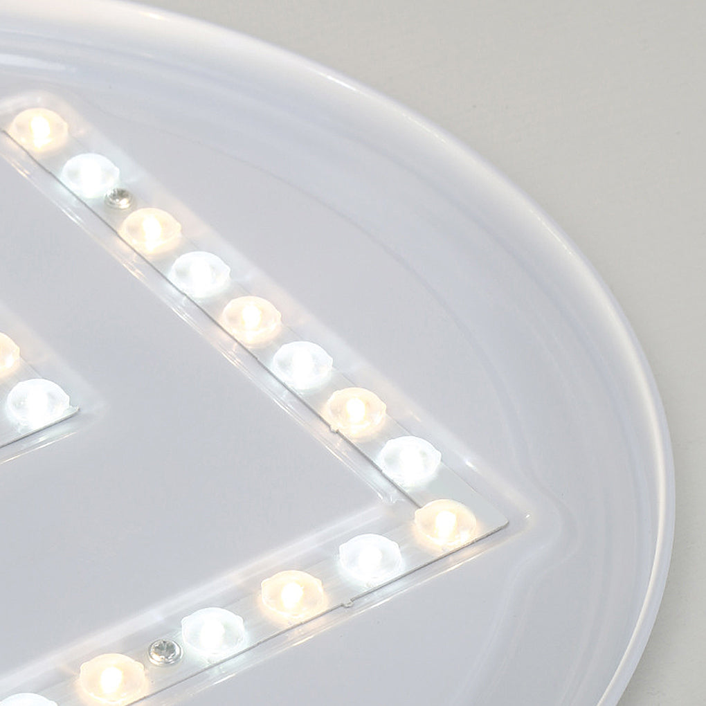 ASTORIA TRIO-TONE LED FLUSH MOUNT CEILING ILLUMINATOR