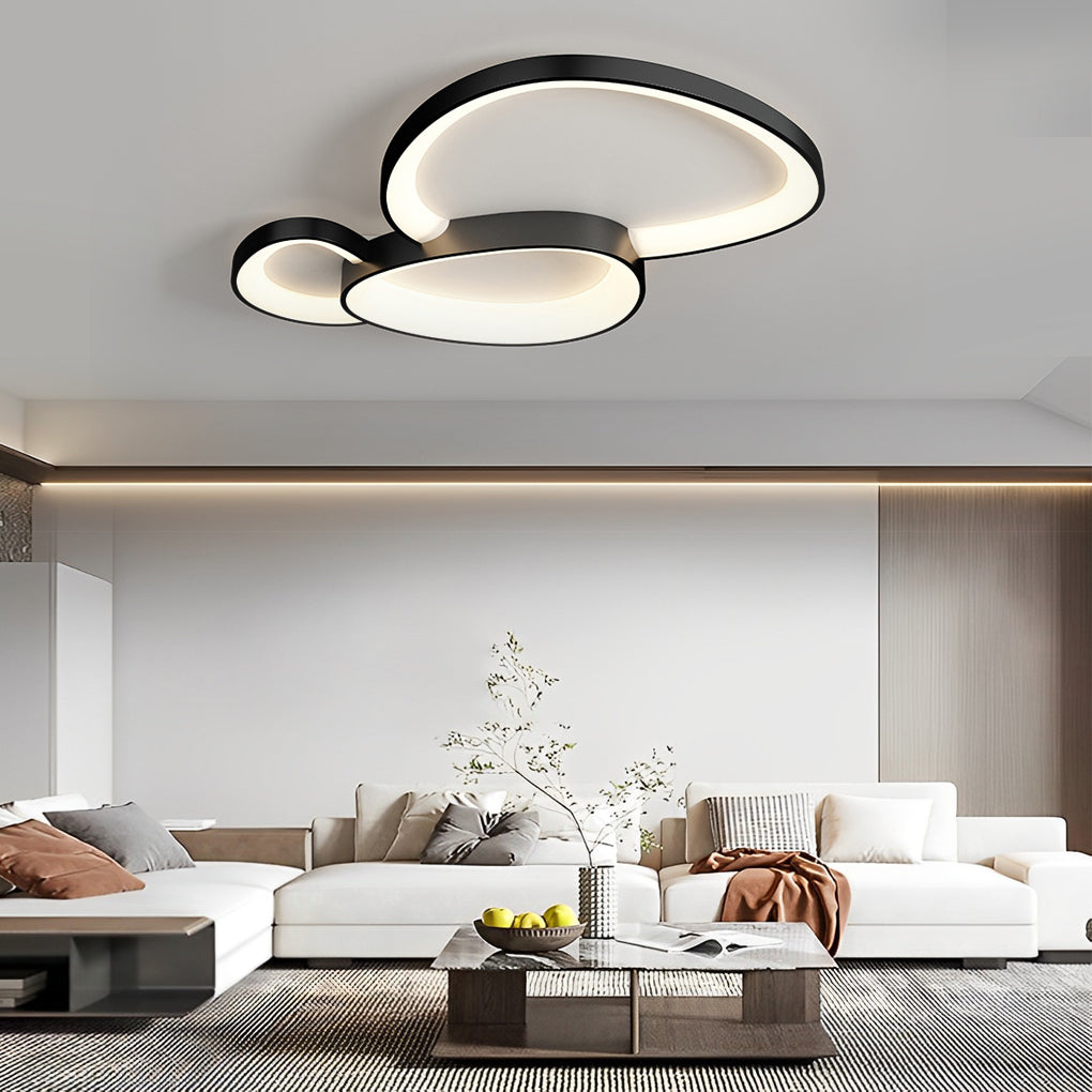 WINTHROP TRIO-LEVEL DIMMABLE LED CEILING LANTERN