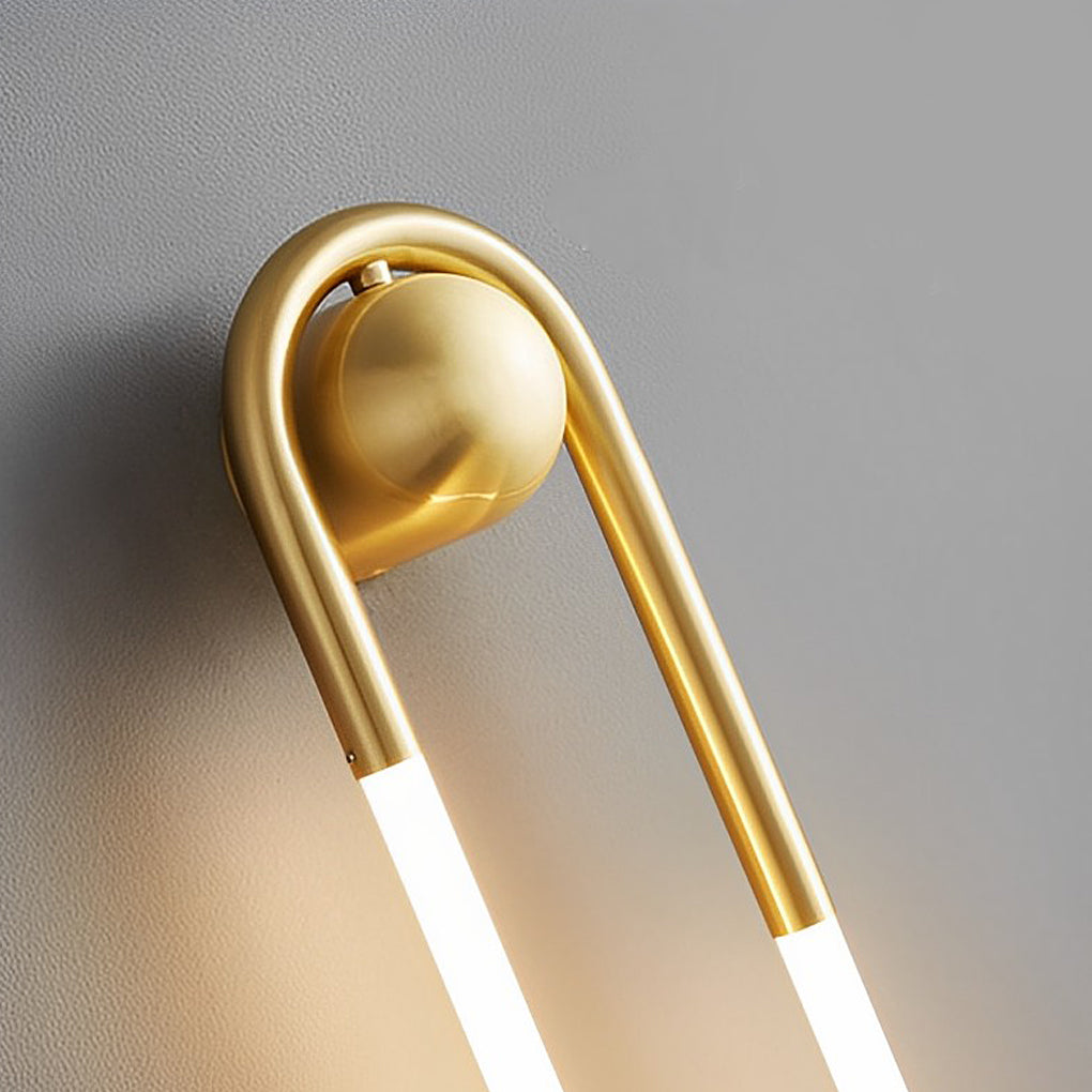 WINTHROP COPPER TRIMMED DIMMABLE WALL SCONCE