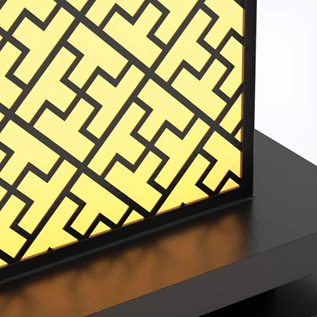 ROTHWELL SQUARE SOLAR GARDEN PILLAR LIGHTING