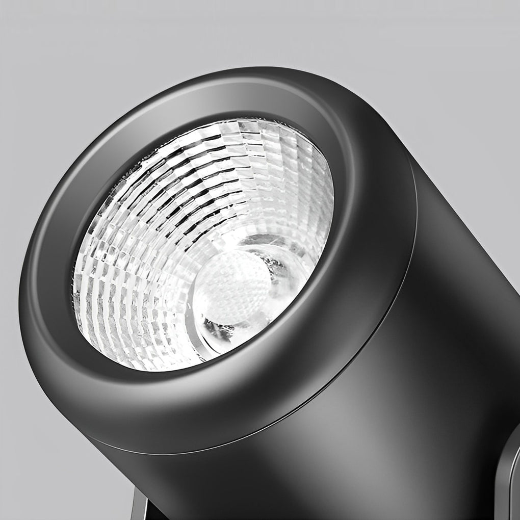 BRACKENDALE POLISHED ALUMINUM SPOTLIGHT WITH ADJUSTABLE FOCUS