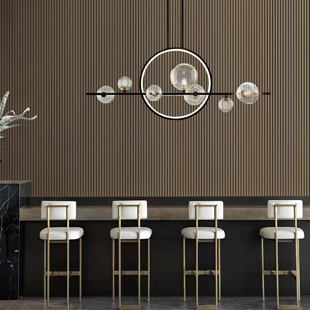 ASTORIA LUNAR ORB LED CHANDELIER